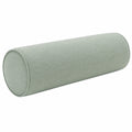 Nackenrolle 20 x 50 cm Textil Salbeigrün für Sofa und Bett Zylinderform